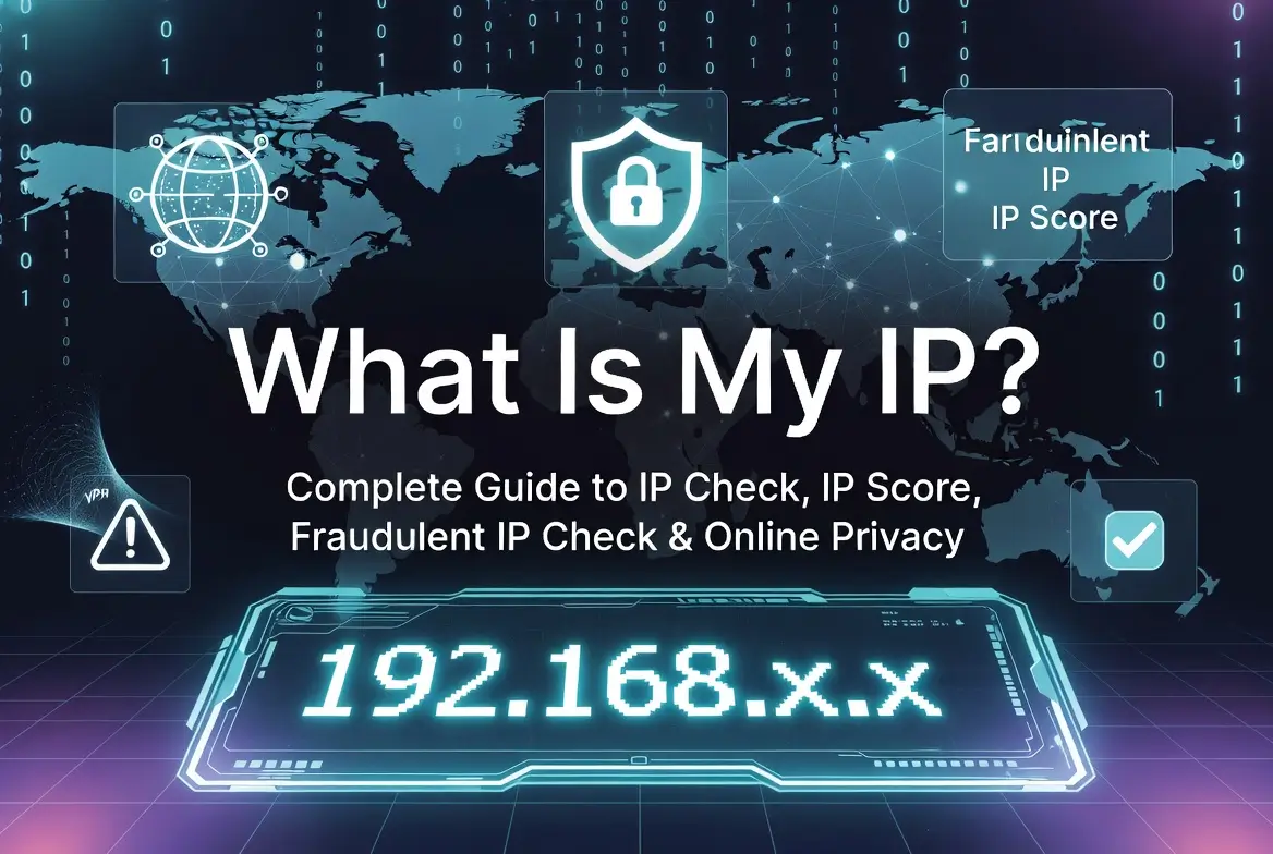 What Is My IP? Free IP Check, IP Score & Fraudulent IP Detection